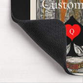 Tarot Card Queen of Spades Thunder_Cove Mousepad (Ecke)