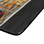 Tarot Card Queen of Spades Thunder_Cove Schneidebrett (Ecke)