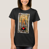 Tarot Card Queen of Spades Thunder_Cove T-Shirt (Vorderseite)