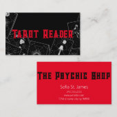 Tarot Card Reader Psychische Palme Lesen Visitenkarte (Vorne/Hinten)