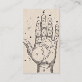 Tarot Card Reader Psychische Palme Lesen Visitenkarte (Vorderseite)