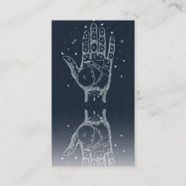 Tarot Card Reader Psychische Palme Lesen Visitenkarte