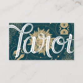 Tarot Card Reader Psychische Palme Lesen Visitenkarte