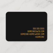 Tarot Card Reader Visitenkarte (Rückseite)