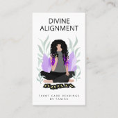 Tarot Card Reader Visitenkarte (Vorderseite)