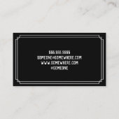 Tarot Card Reader Visitenkarte (Rückseite)