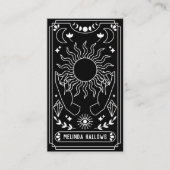 Tarot Card Reader Visitenkarte (Vorderseite)