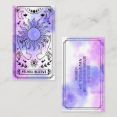 Tarot Card Reader Visitenkarte (Vorne/Hinten)