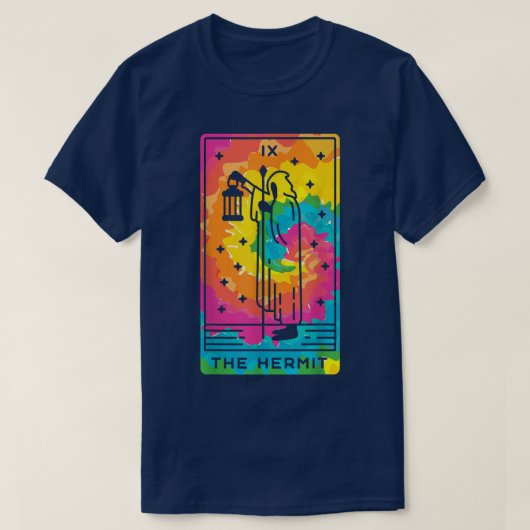 Tarot Card Reading Occult Dunkle Magic Witchcraft T-Shirt (Design vorne)