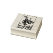 Tarot Card: Ritter der Jungs: Personalisierter Tex Gummistempel (Stempel)