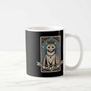Tarot Card Shirt Kinderlose Katze Lady Shirt Absti Kaffeetasse