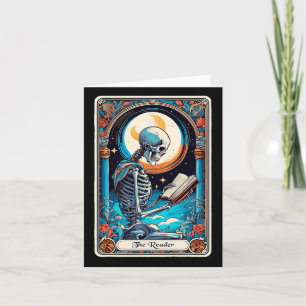 Tarot Card Spooker Lehrer Der Leser Skeletthalle Karte