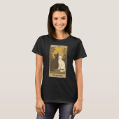 Tarot Card Tarot und Cat T-Shirt (Vorne ganz)