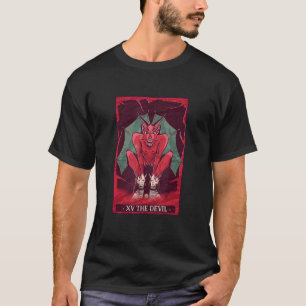 Tarot Card Teufel der Teufel Motif Kartenspielen T T-Shirt