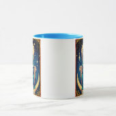 Tarot Card, the High Priestess 2 Tasse (Zentrum)