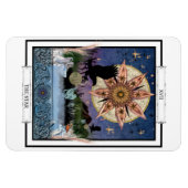 Tarot Card "The Star" Magnet (Horizontal)