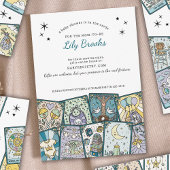 Tarot Card Theme Baby Shower Invitations Einladung