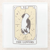 Tarot Cards | BRAUTPARTY | Hochzeit | Neutrale Glasuntersetzer (Vorderseite)