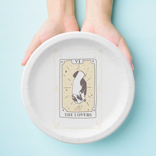 Tarot Cards | BRAUTPARTY | Hochzeit | Neutrale Pappteller