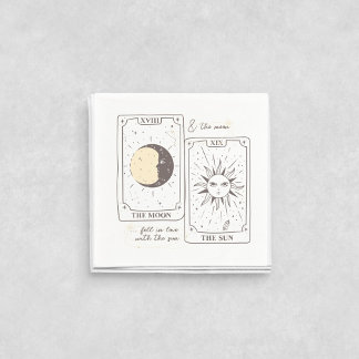 Tarot Cards | BRAUTPARTY | Hochzeit | Neutrale Serviette