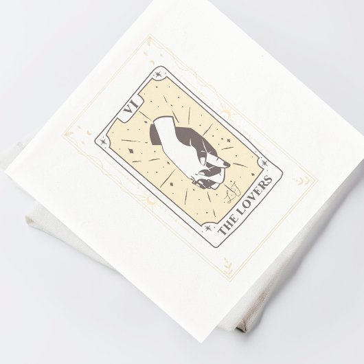 Tarot Cards | BRAUTPARTY | Hochzeit | Neutrale Serviette