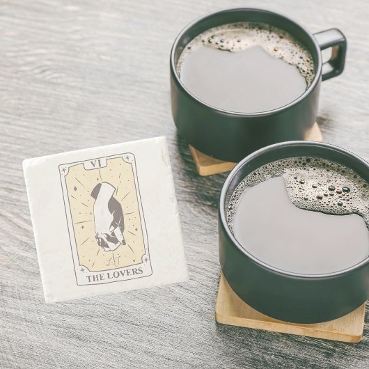 Tarot Cards | BRAUTPARTY | Hochzeit | Neutrale Steinuntersetzer