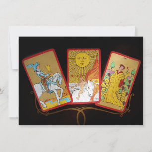 Tarot Cards Einladung