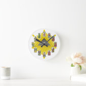 Tarot Cards Fortune Teller Clock Runde Wanduhr (Zuhause)