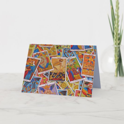tarot cards greeting card karte (Vorderseite)