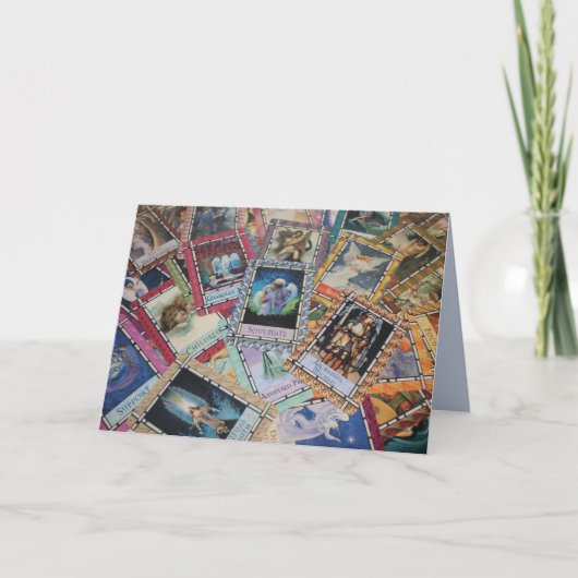 tarot cards greeting card karte (Vorderseite)
