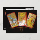 Tarot Cards Postkarte (Vorne/Hinten)