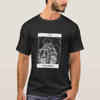 Tarot Cards - The Lovers - Skelett T-Shirt