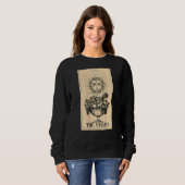 Tarot Cards The Vegan Witchcraft Fortune Teller Oc Sweatshirt (Vorne ganz)