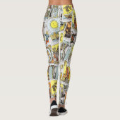Tarot Cards Yoga Legging Leggings (Rückseite)