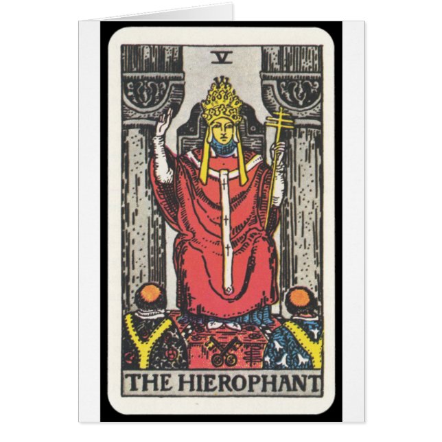 Tarot: Das Hierophant (Vorne)