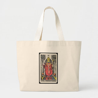 Tarot: Das Hierophant Jumbo Stoffbeutel