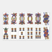 Tarot de Marseille Rechteckiger Aufkleber (Vorderseite)