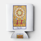Tarot der Sonne Dosenkühler (Rückseite)