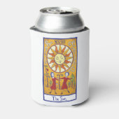 Tarot der Sonne Dosenkühler (Kanne Rückseite)