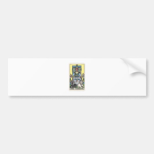 Tarot Der Wagen The Chariot Autoaufkleber (Vorne)