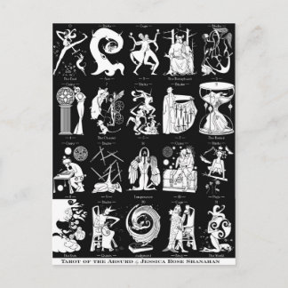 Tarot des Absurden — Postkarte