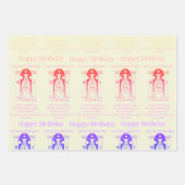 Tarot "Die Hohepriester" Geschenkpapier Set (Vorderseite 2)