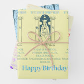 Tarot "Die Hohepriester" Geschenkpapier Set (Beispiel)