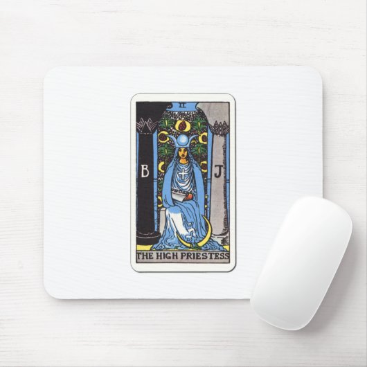 Tarot Die Hohepriesterin The High Priestess Mousepad (Mit Mouse)