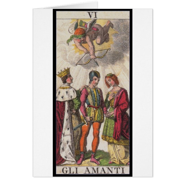 Tarot: Die Liebhaber (Vorne)