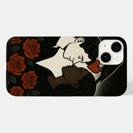 Tarot Domme-Lovers Case-Mate iPhone Hülle (Rückseite (Horizontal))