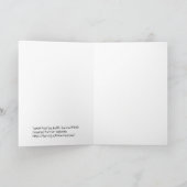 Tarot-Dummkopf-Gruß (rosa Hintergrund) Karte (Innenseite)