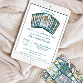 Tarot Emperor Baby Boy Celestial Baby Shower Einladung