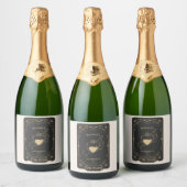 Tarot Esoteric Fortune Schaumweinetikett (Flaschen)