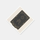 Tarot Esoteric Fortune Serviette (Ecke)